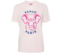 T-Shirt mit Elefanten-Print