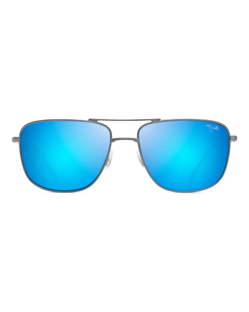 Maui Jim Mikioi Sonnenbrille - Silber Silber
