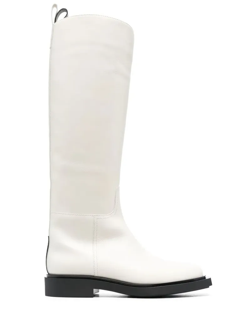 3JUIN Kniehohe Stiefel - Weiß Weiß