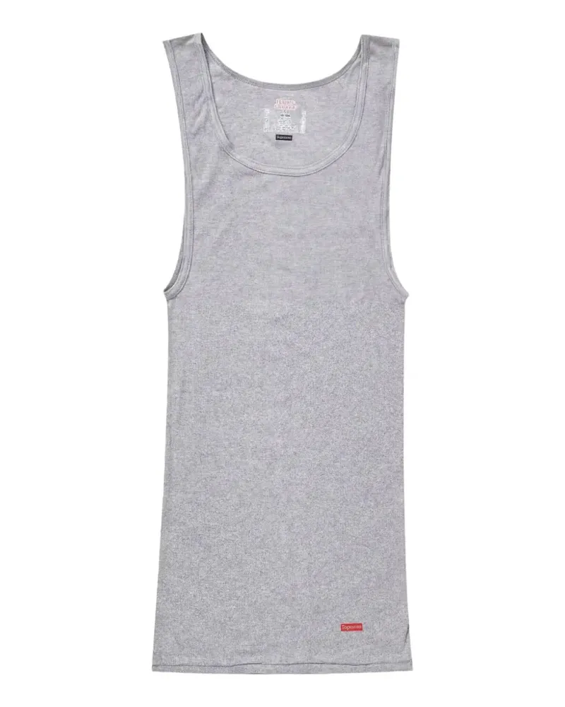 Supreme Being Hanes Tanktops (3er-Set) - Grau Grau