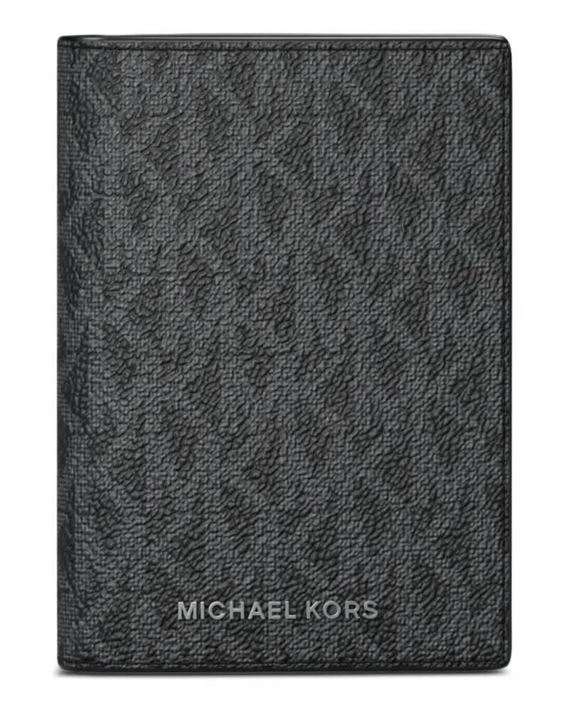 Michael Kors Hudson Kartenetui - Schwarz Schwarz