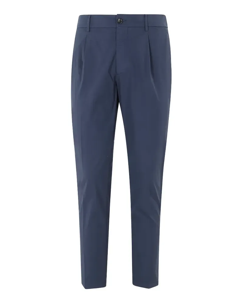 Be Able Tapered-Hose mit Falten - Blau Blau