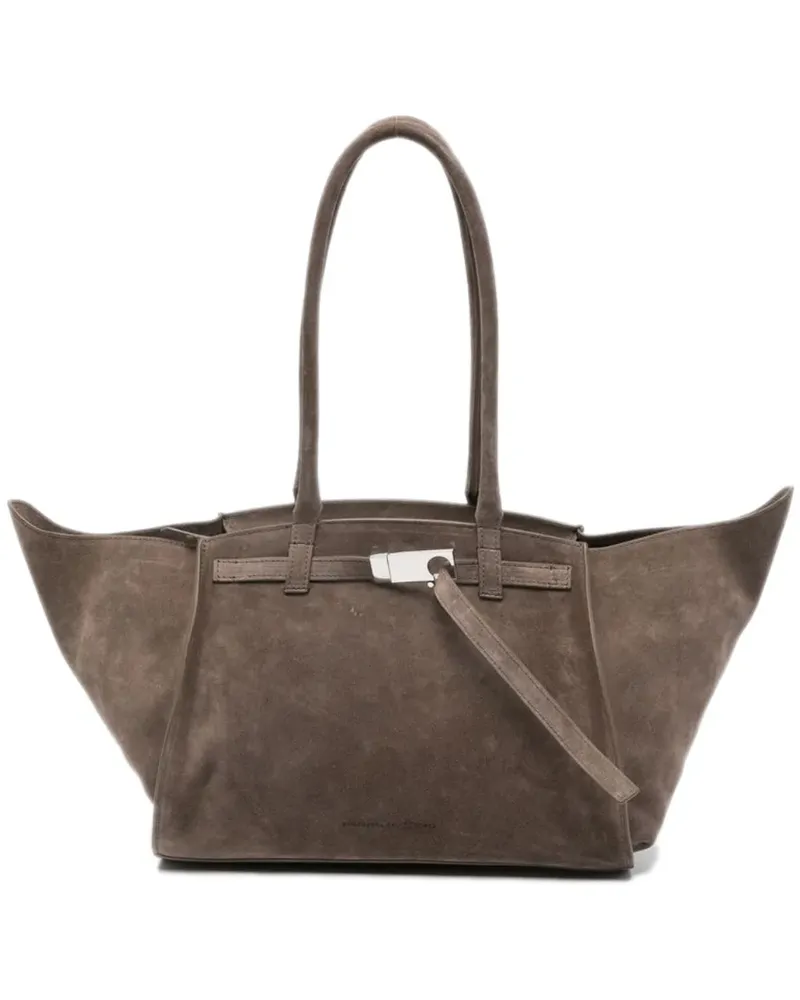 Benedetta Bruzziches Rucksack mit Logo-Patch - Braun Braun