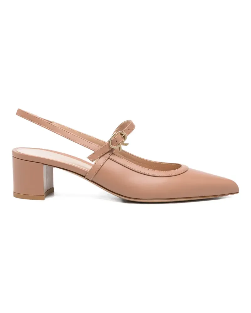 Gianvito Rossi Pumps mit Slingback-Riemen - Nude Nude