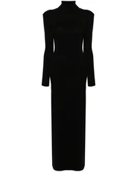 Tom Ford Maxikleid aus Kaschmir Schwarz