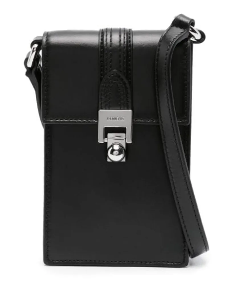 Jacquemus Le Petit Maleti Kuriertasche Schwarz