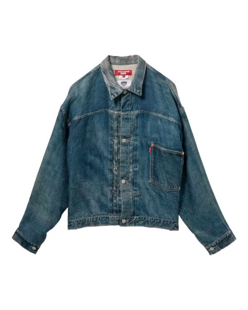 Junya Watanabe x Levi's Fake Print denim jacket - Blau Blau