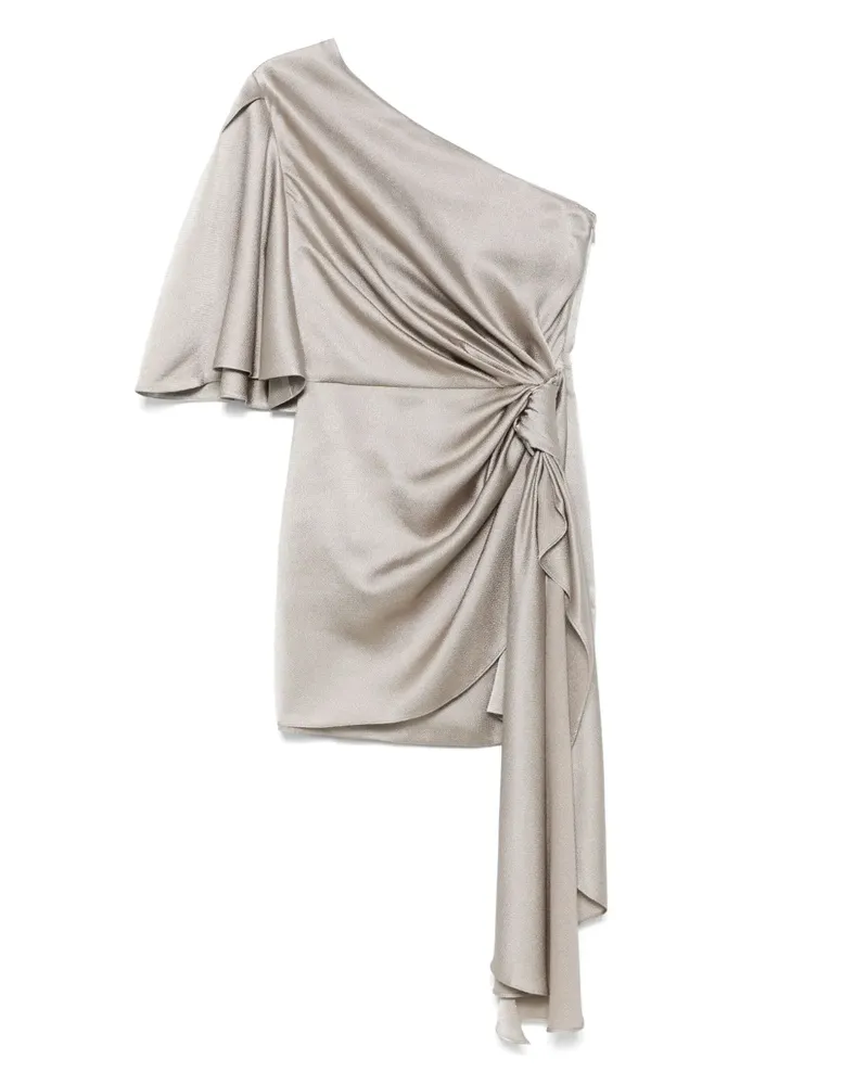 Solace London Marcie Minikleid - Grau Grau