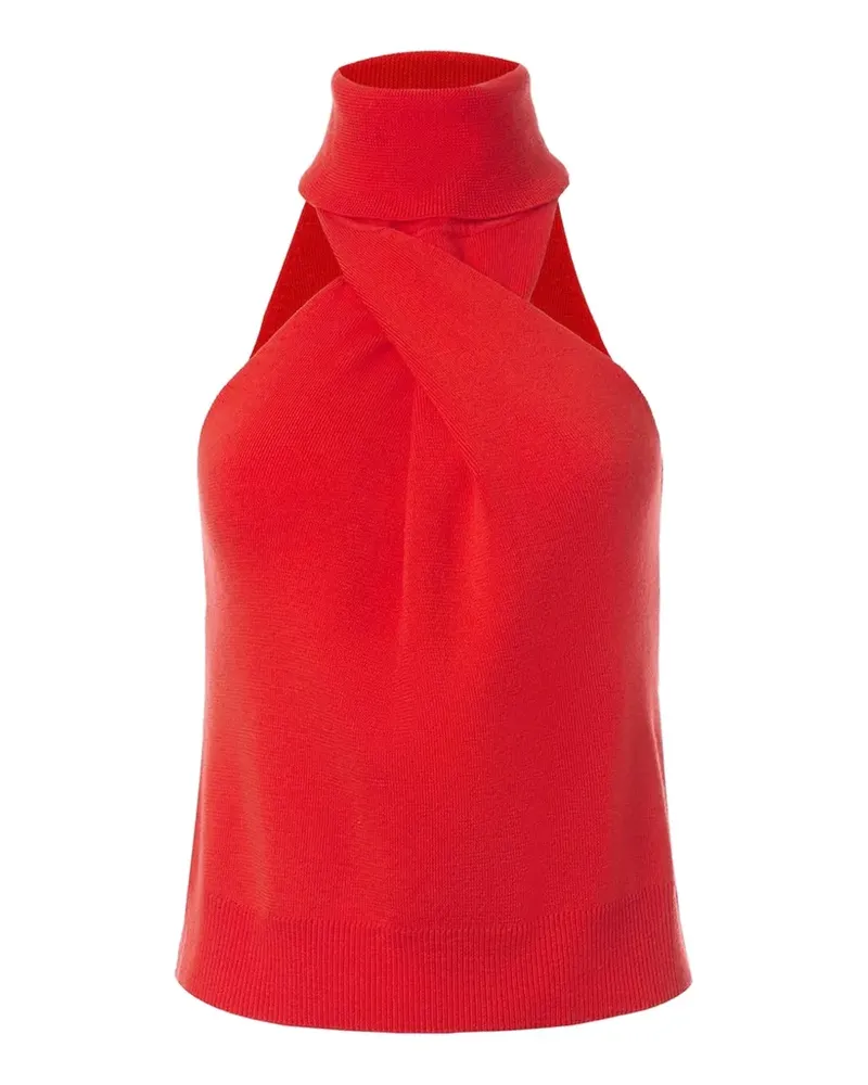 Monse Cropped-Neckholder-Top - Rot Rot