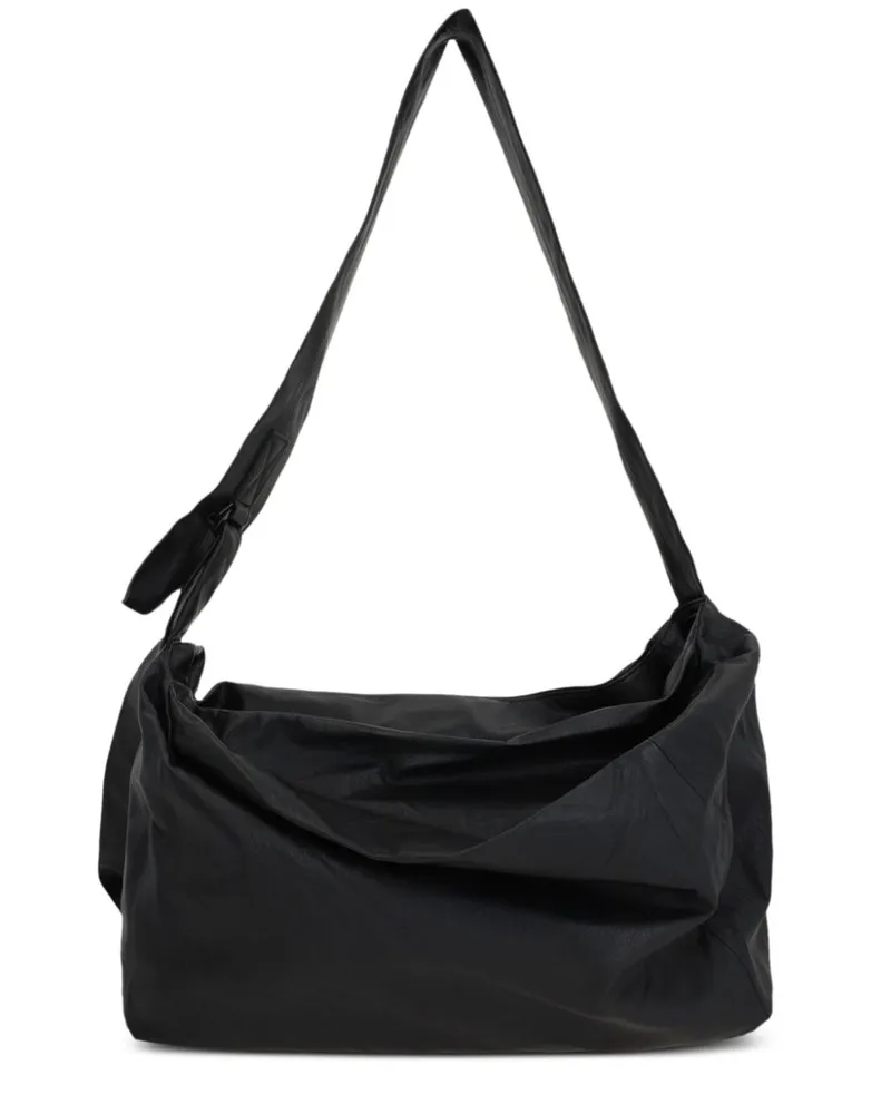 Yohji Yamamoto Puff Schultertasche - Schwarz Schwarz