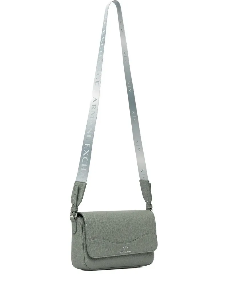 Armani Exchange Schultertasche aus Leder - Grün Grün