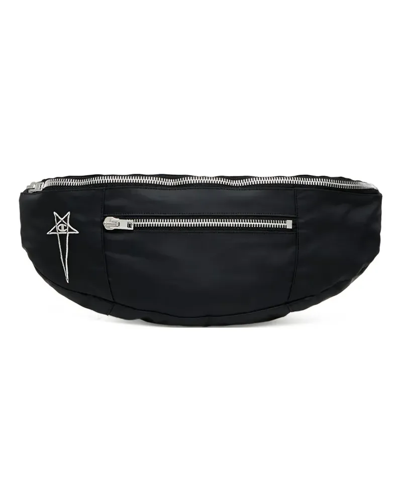 DRKSHDW by Rick Owens Gürteltasche mit Sternstickerei - Schwarz Schwarz