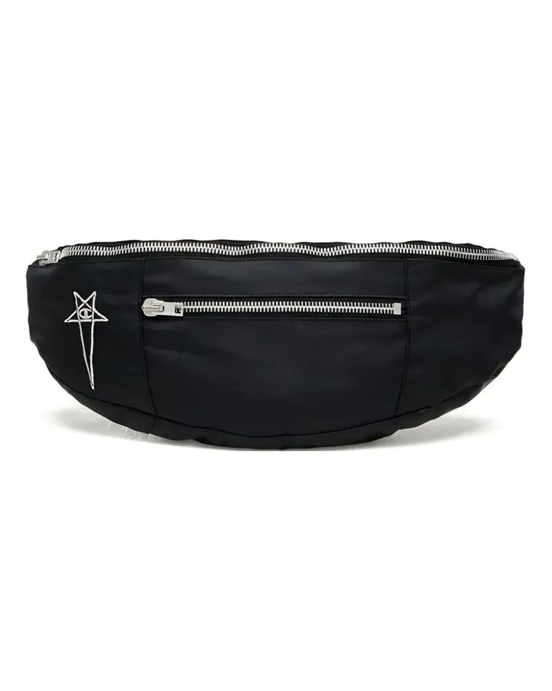 DRKSHDW by Rick Owens Gürteltasche mit Sternstickerei - Schwarz Schwarz