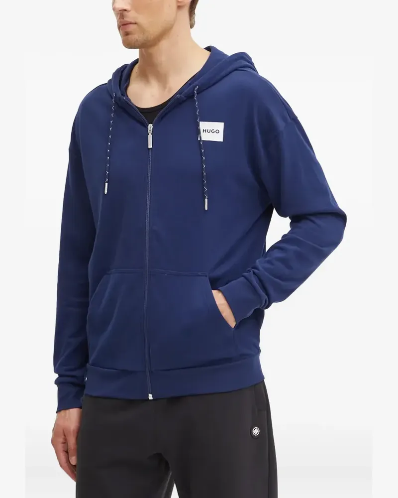 HUGO BOSS Kapuzenjacke mit Reißverschluss - Blau Blau