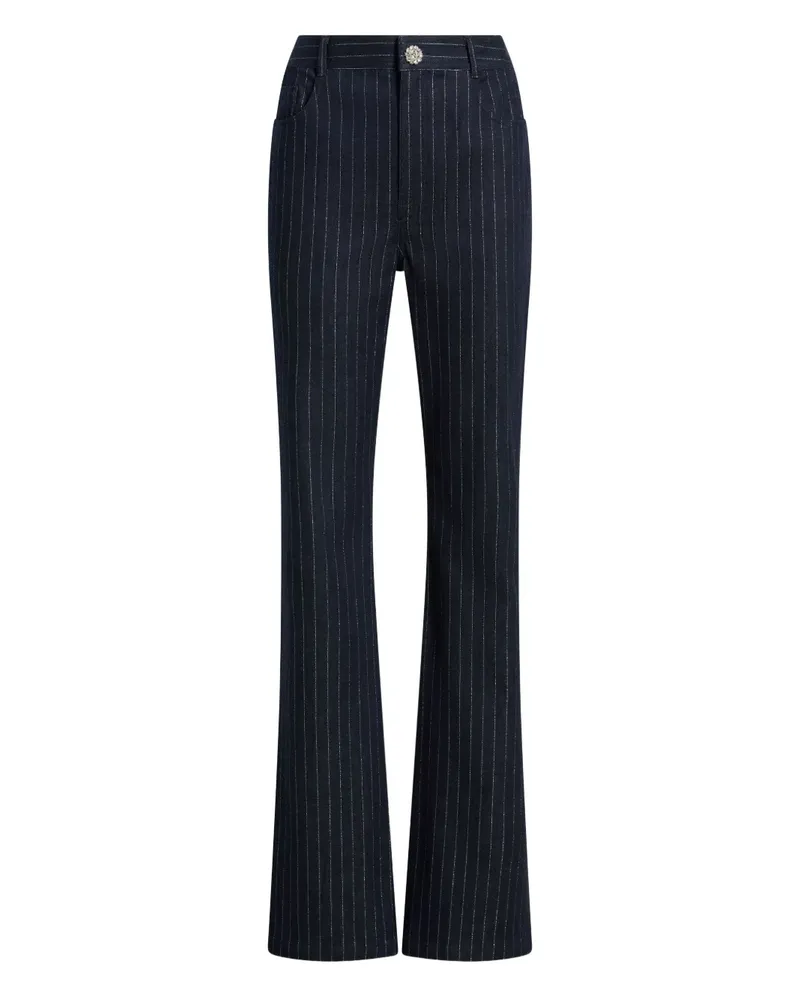Cinq à Sept Shailene Hose mit Nadelstreifen - Blau Blau