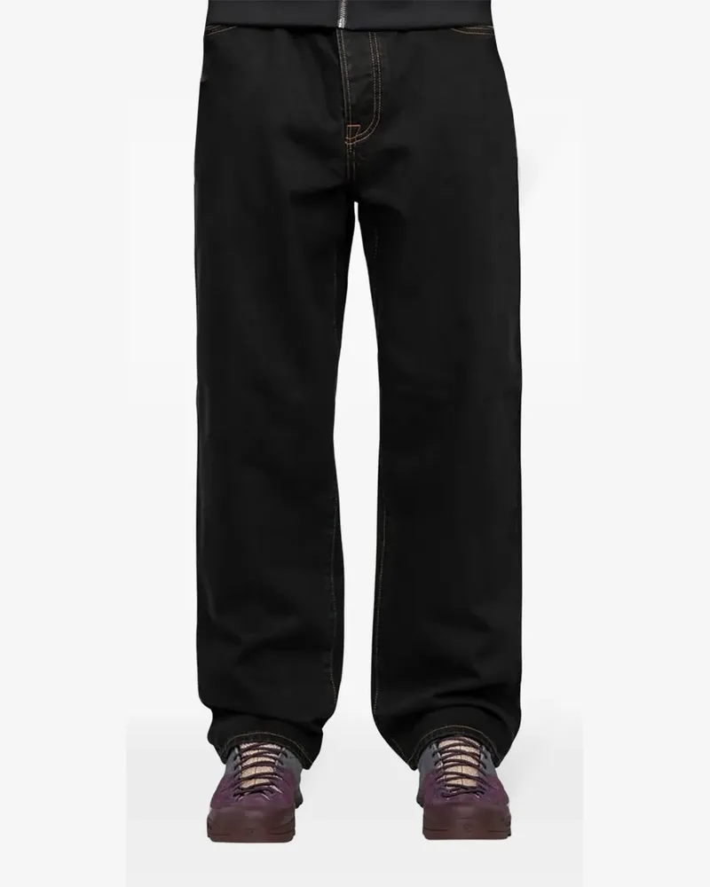Stüssy Big Ol Jeans - Schwarz Schwarz