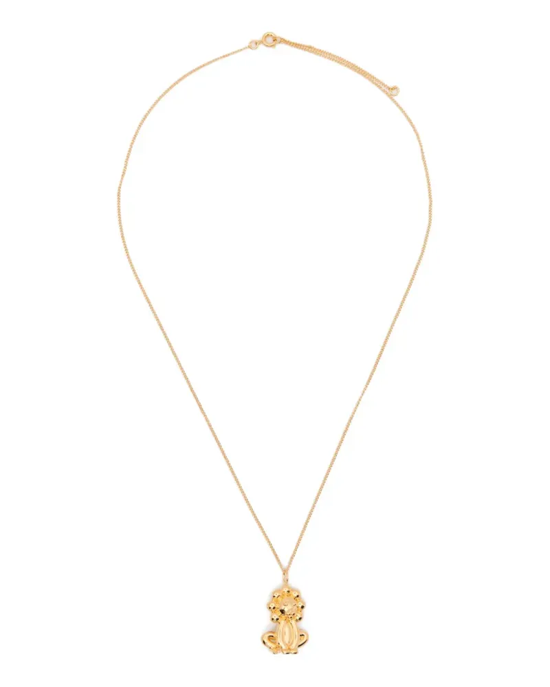 Completedworks Classicworks leo-pendant necklace - Gold Gold
