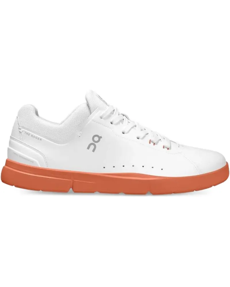 ON The Roger Advantage "White Canyon" Sneakers - Weiß Weiß