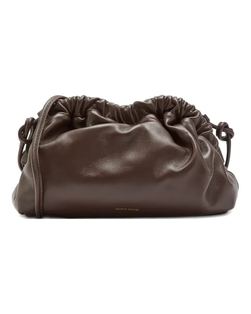 Mansur Gavriel Mini Cloud Clutch - Braun Braun