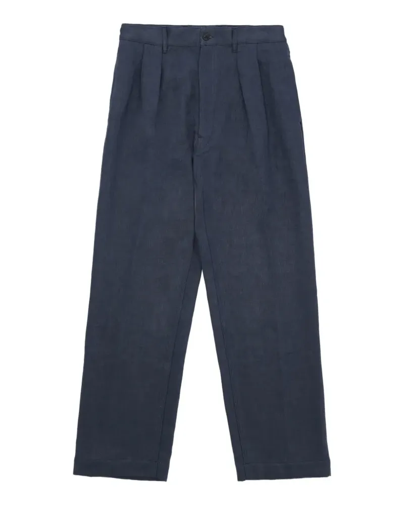 Fortela Newyork pleated trousers - Blau Blau