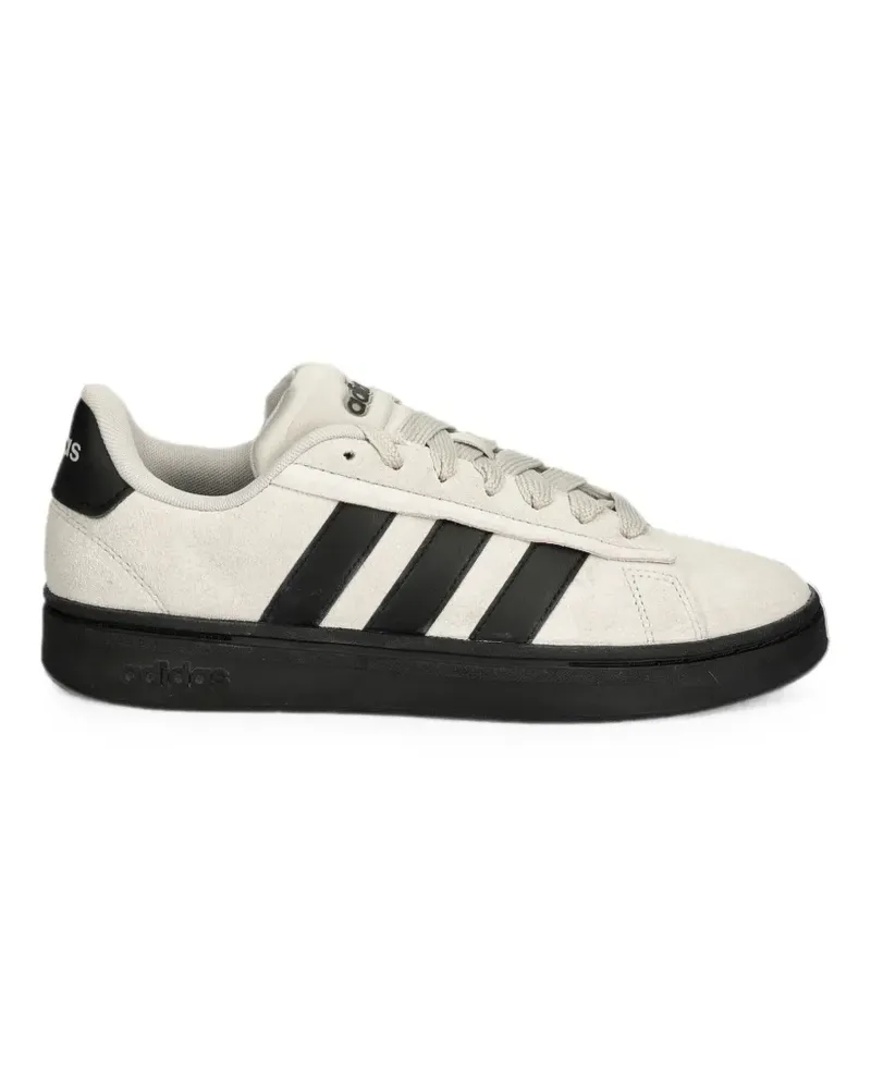 adidas Grand Court Alpha three-stripe sneakers - Weiß Weiß