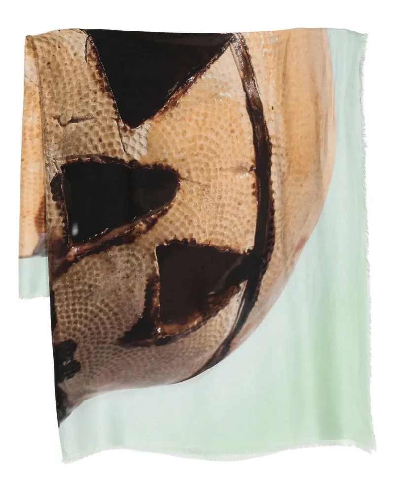 Givenchy Schal mit grafischem Print - Braun Braun