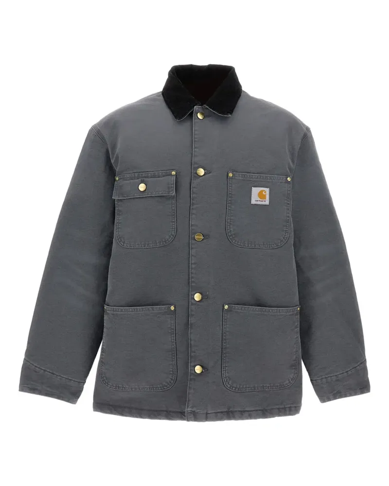 Carhartt WIP Jacke mit aufgesetzten Taschen - Grau Grau