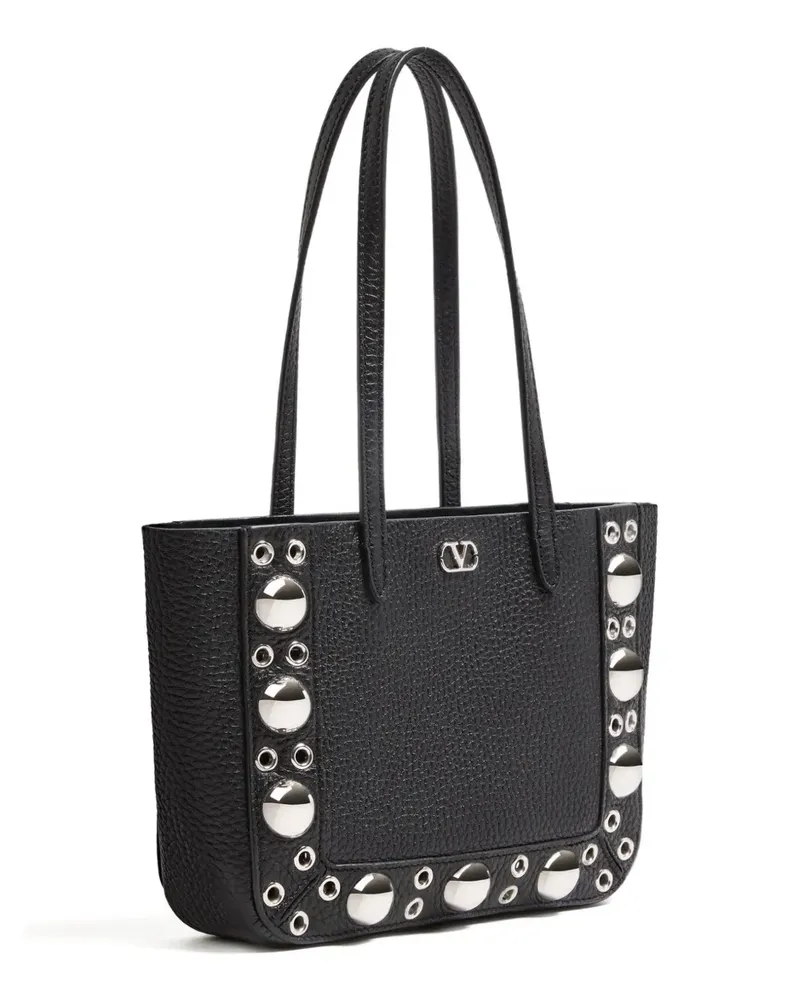 Valentino Garavani Mini Nelcôte Tote Bag - Schwarz Schwarz