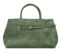 35 Le Cambon suede tote bag - Grün