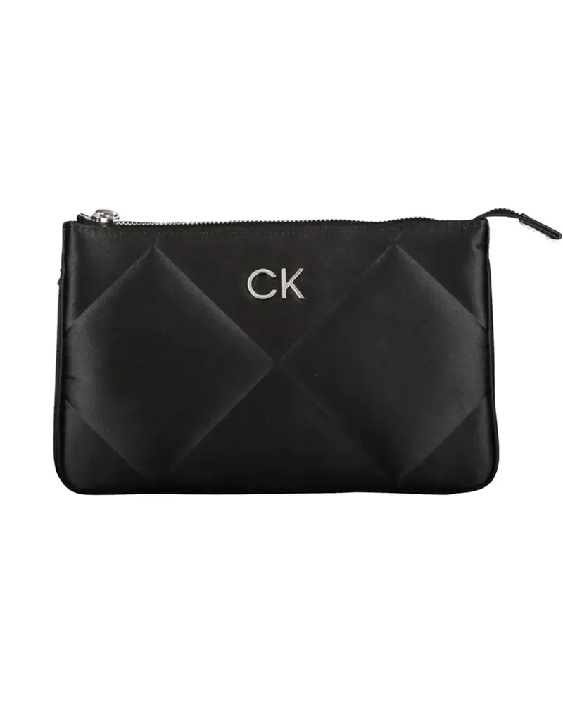 Calvin Klein quilted clutch bag - Schwarz Schwarz