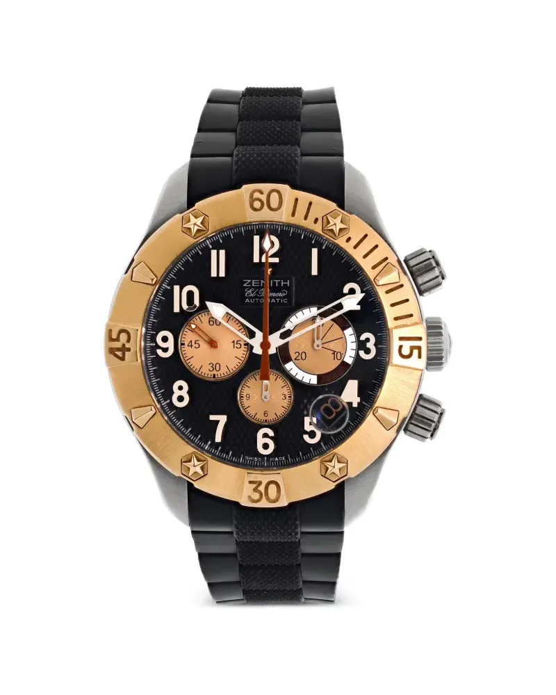 Zenith El Primero 43mm - Schwarz Schwarz