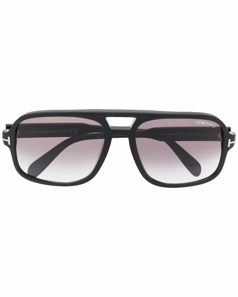 Tom Ford Falconer Pilotenbrille - Schwarz Schwarz