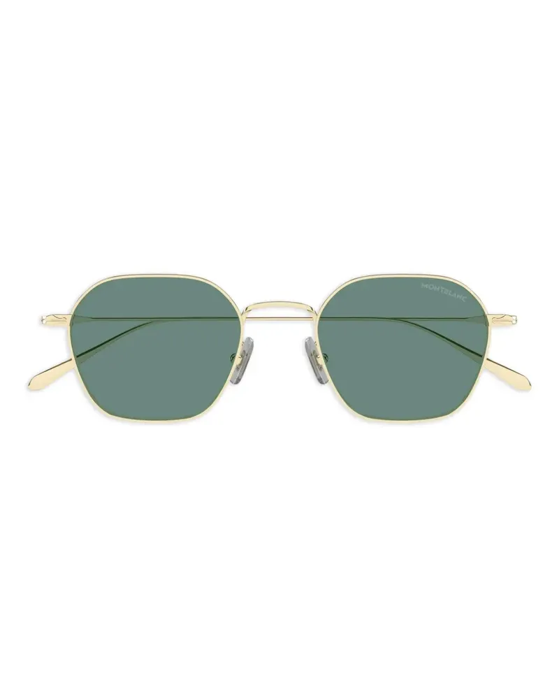 Montblanc round-frame sunglasses - Gold Gold