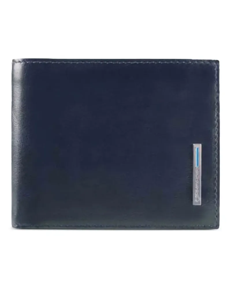 Piquadro Kartenetui aus Leder - Blau Blau
