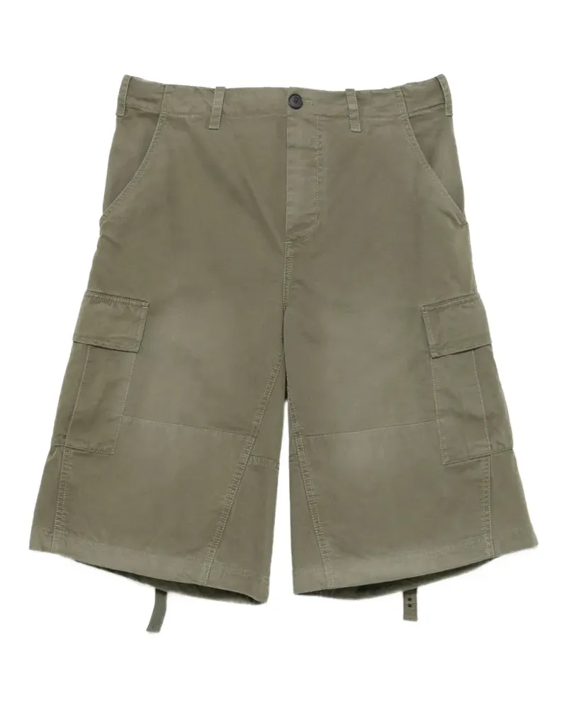 Fendi adjustable-waist cargo shorts - Grün Grün