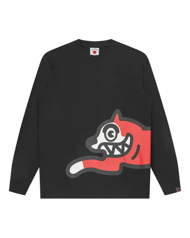 ICECREAM graphic long-sleeves sweatshirt - Schwarz Schwarz