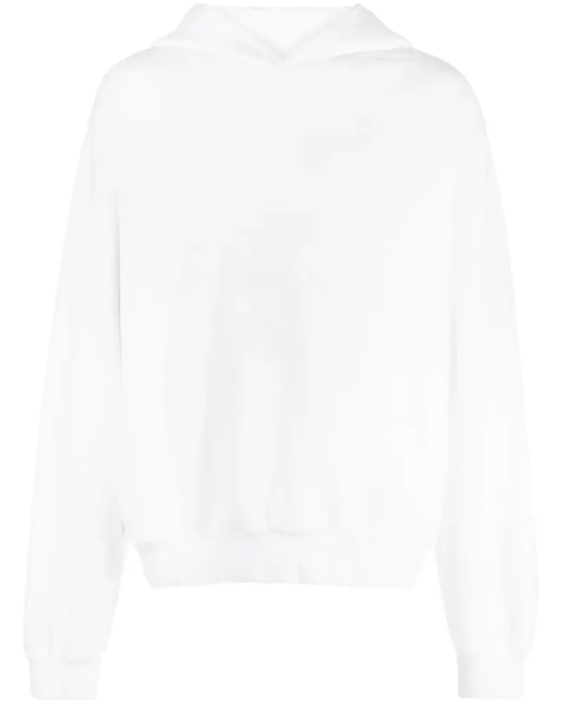 Acne Studios Hoodie mit tiefen Schultern - Weiß Weiß