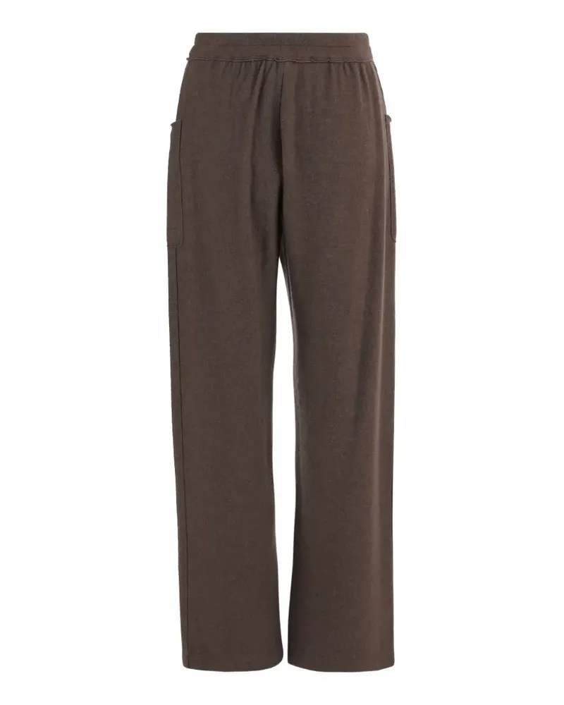 Giorgio Armani patch-pocket track pants - Braun Braun