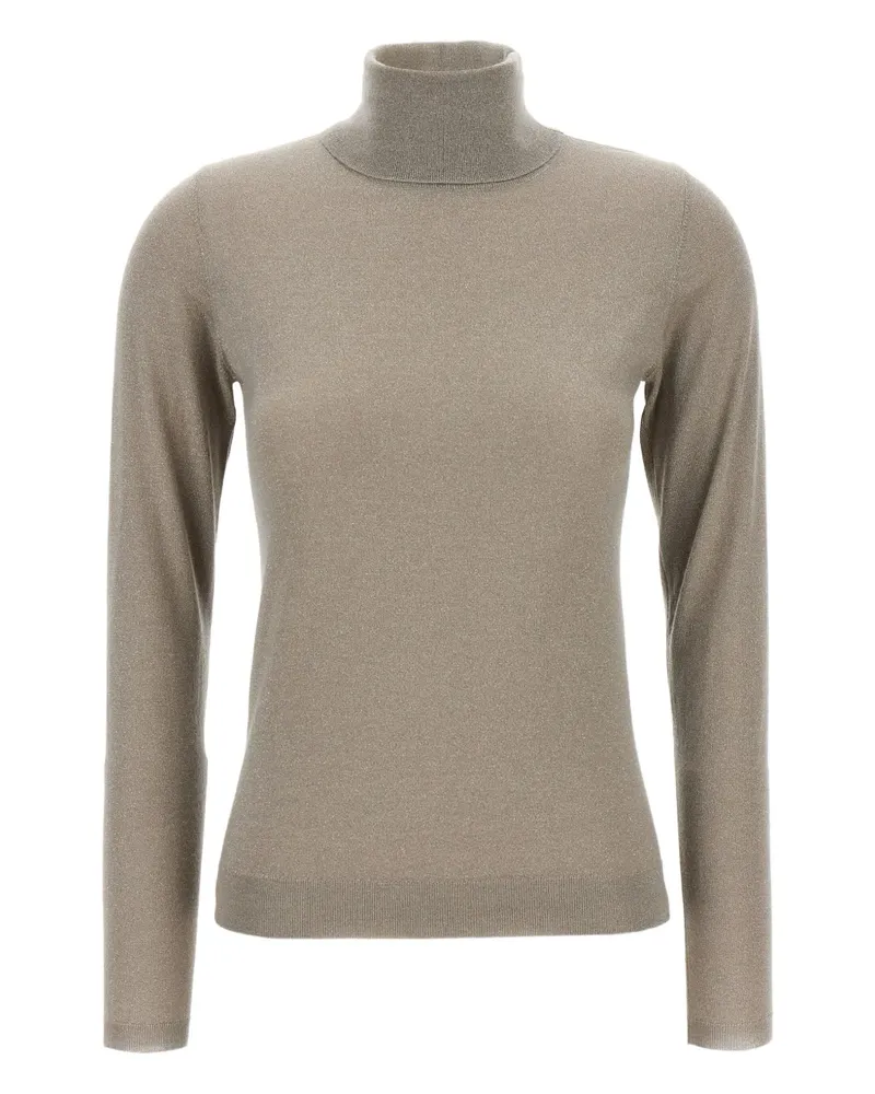 Brunello Cucinelli Pullover mit Rollkragen - Nude Nude