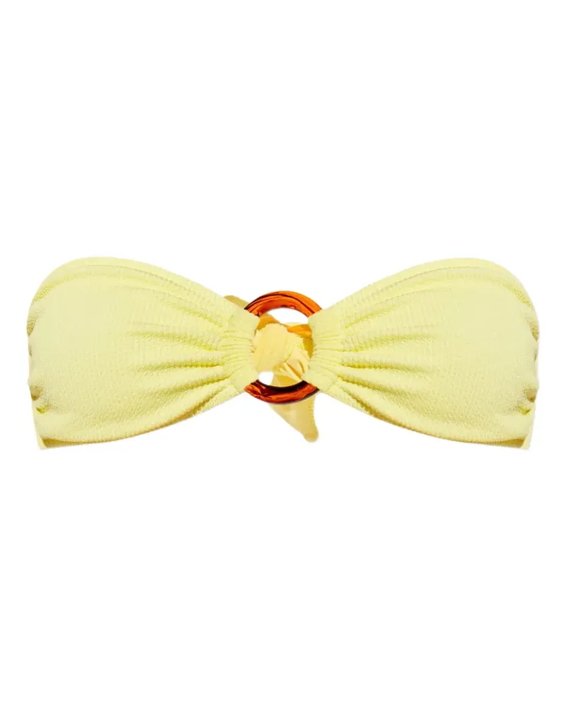 Melissa Odabash Klassisches Bandeau-Bikinioberteil - Gelb Gelb