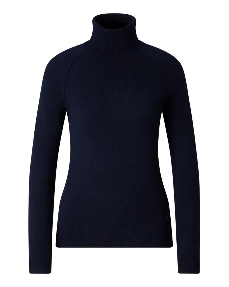 Bogner Vaiana Rollkragenpullover mit Raglanärmeln - Blau Blau