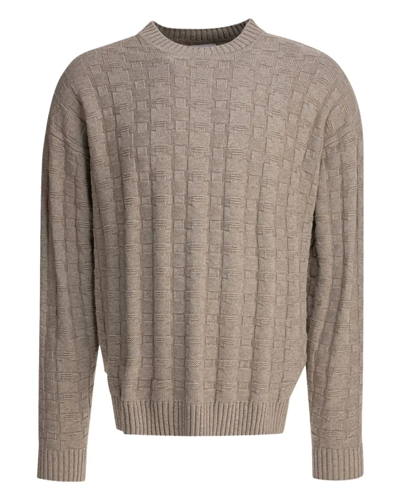 Norse Projects Strukturierter Pullover - Nude Nude