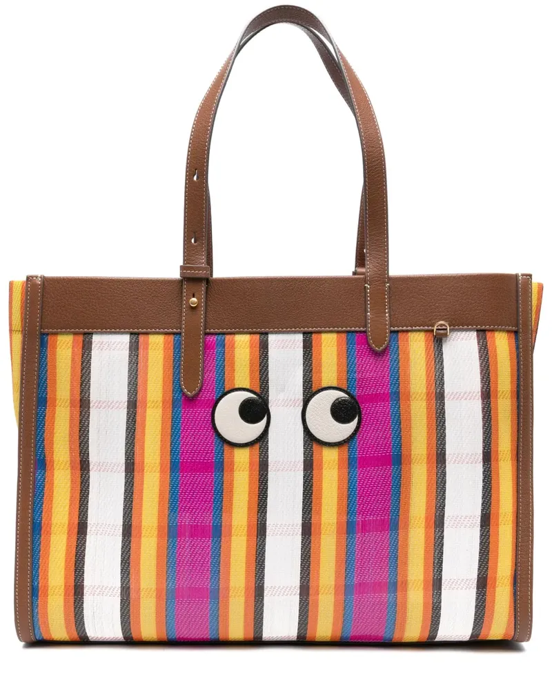 Anya Hindmarch Eyes E/W Tote Bag - Gelb Gelb