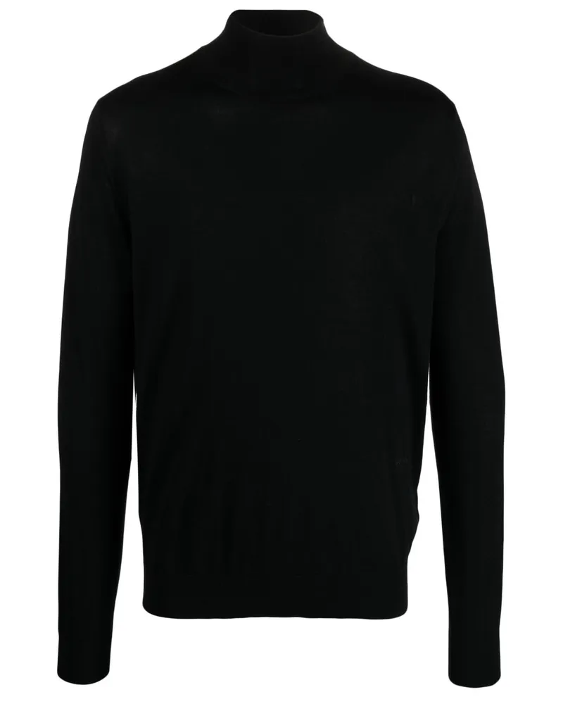Lanvin Pullover mit Rollkragen - Schwarz Schwarz