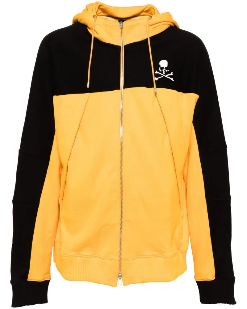 Mastermind World Kapuzenjacke mit Reißverschluss - Gelb Gelb
