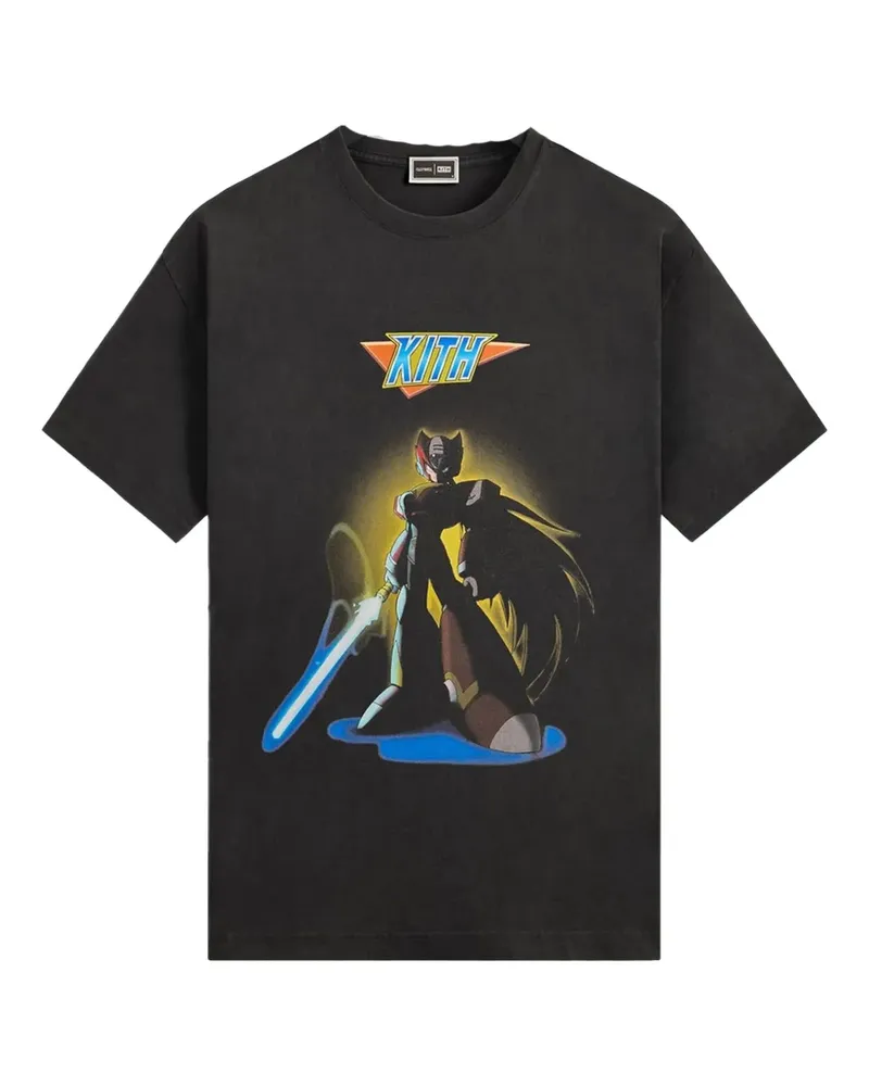 KITH x Capcom Zero T-Shirt mit grafischem Print - Schwarz Schwarz