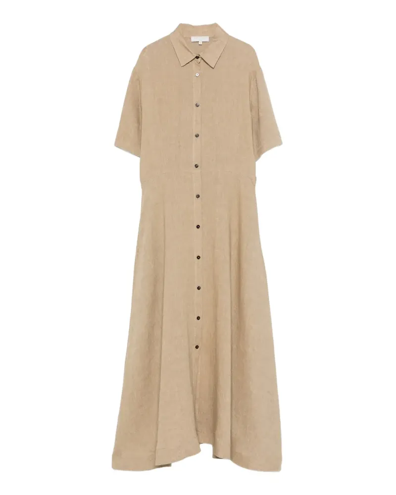 Antonelli Firenze Midikleid mit Knöpfen - Braun Braun