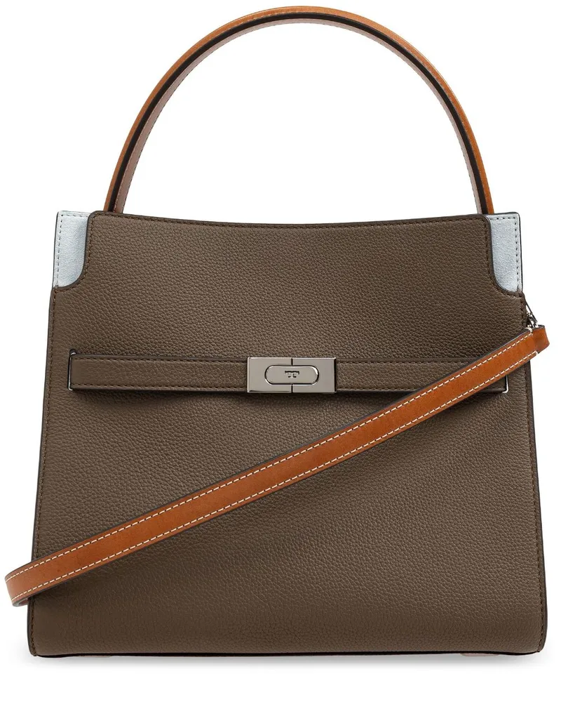 Tory Burch Kleine Lee Radziwill Satchel-Tasche - Braun Braun