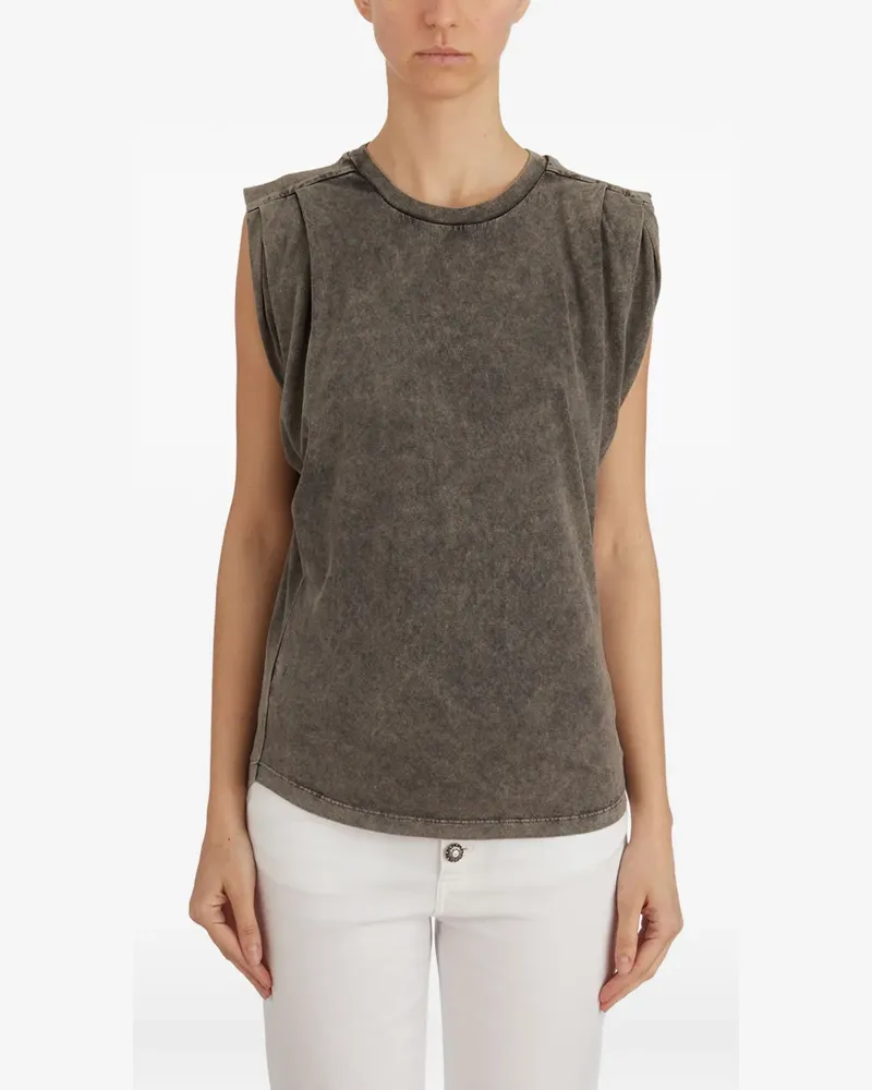 Dondup cotton T-shirt - Grau Grau