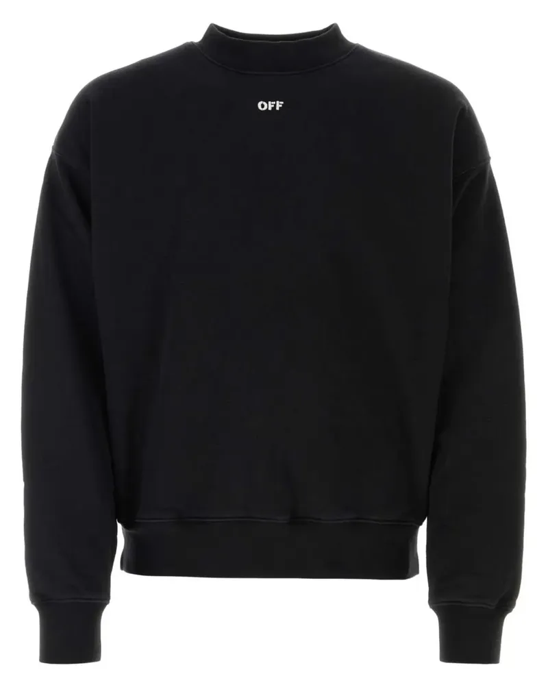 OFF-WHITE Sweatshirt mit Arrows-Stickerei - Schwarz Schwarz